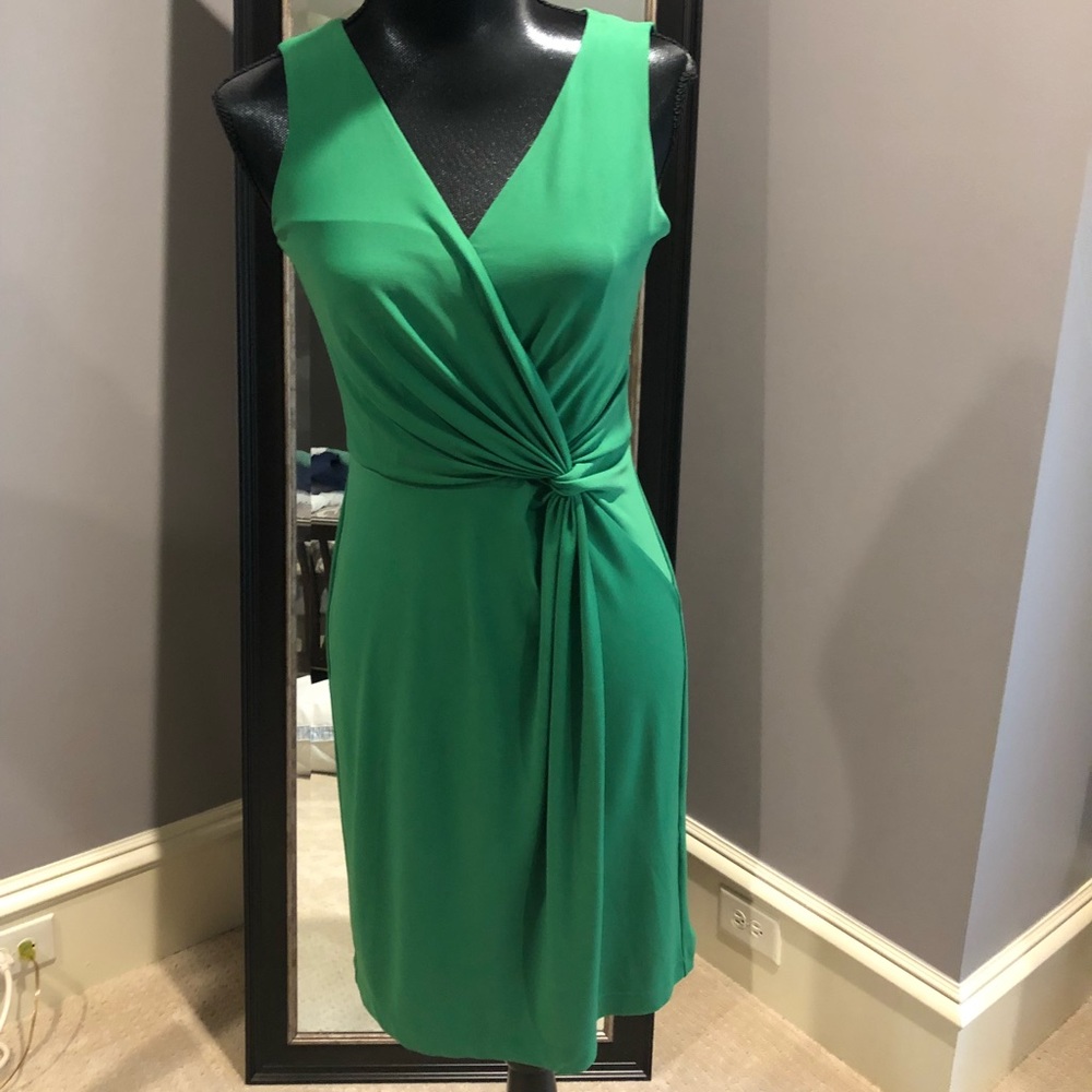 Green summer dress